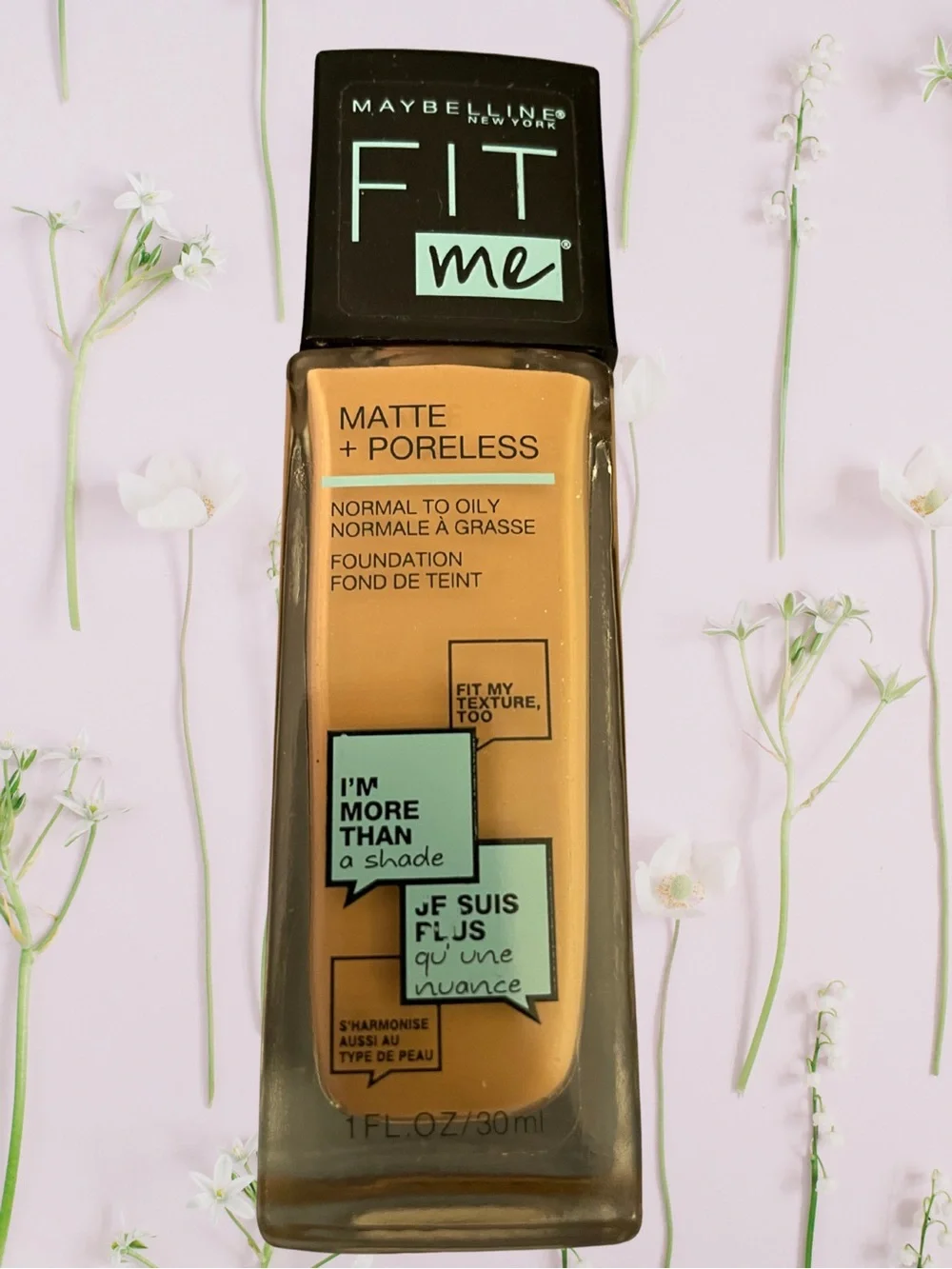 MAYBELLINE Fit Me Matte Poreless Liquid Foundation 130 Buff Beige 1 fl oz